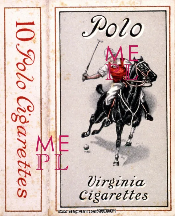  : Polo Virginia Cigarettes packet design