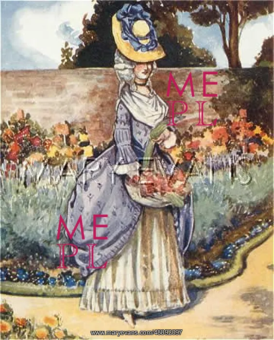 : POLONAISE GOWN C.1780 : POLONAISE GOWN C.1780