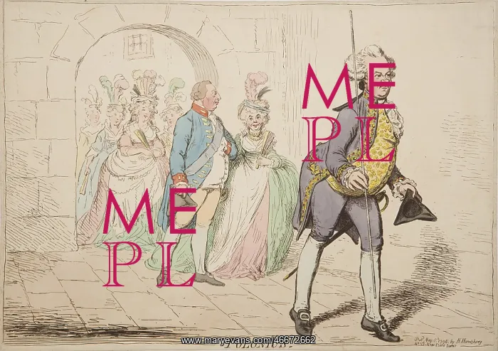 : Polonius, by James Gillray, 1795 : Polonius, by James Gillray, 1795