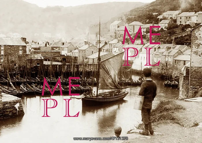  : Polperro Harbour Victorian period