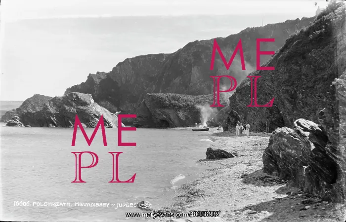 : Polstreath Beach, Mevagissey : Polstreath Beach, Mevagissey