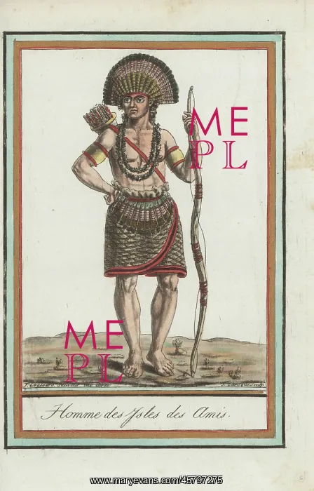 : Polynesian man of Tonga, Pacific Islands : Polynesian man of Tonga, Pacific Islands