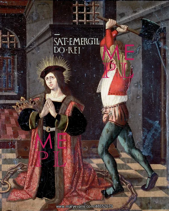 : Polyptych of the Martyrs. Beheading of Saint Hermenegild (56 : Polyptych of the Martyrs. Beheading of Saint Hermenegild (56