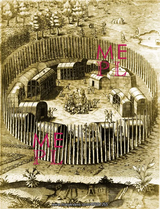 : Pomeiok Village, 1588 : Pomeiok Village, 1588