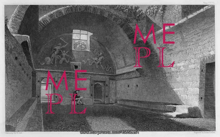 : POMPEII BATH / FRIGIDARIUM : POMPEII BATH / FRIGIDARIUM
