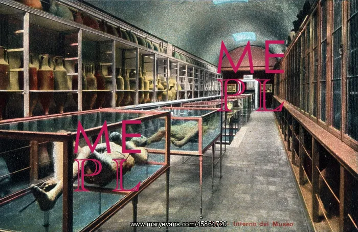 : Pompeii, Italy - the inside of the Museum : Pompeii, Italy - the inside of the Museum