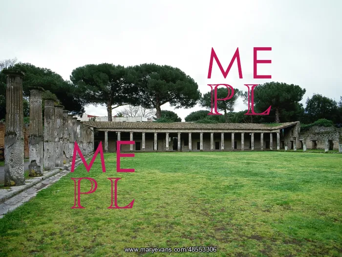 : Pompeii. Quadriporticus : Pompeii. Quadriporticus