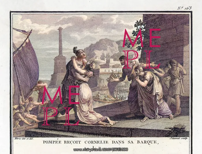 : POMPEIUS JOINED BY WIFE : POMPEIUS JOINED BY WIFE