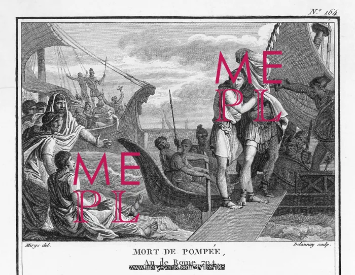 : POMPEIUS MURDERED : POMPEIUS MURDERED