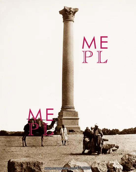  : Pompeys Pillar, Alexandria, Egypt