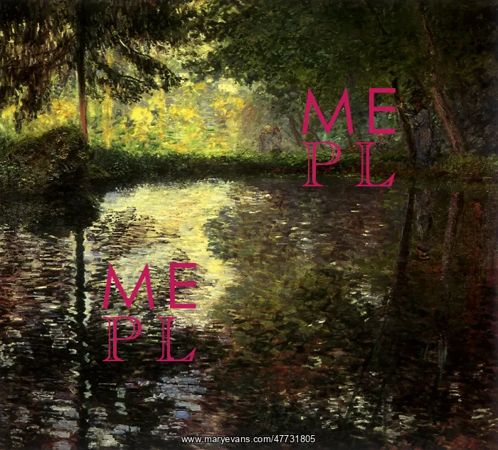  : The Pond at Montgeron, by Monet