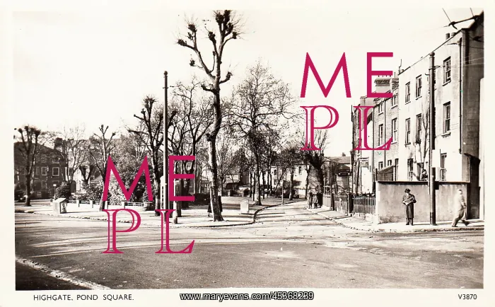  : Pond Square, Highgate, North London