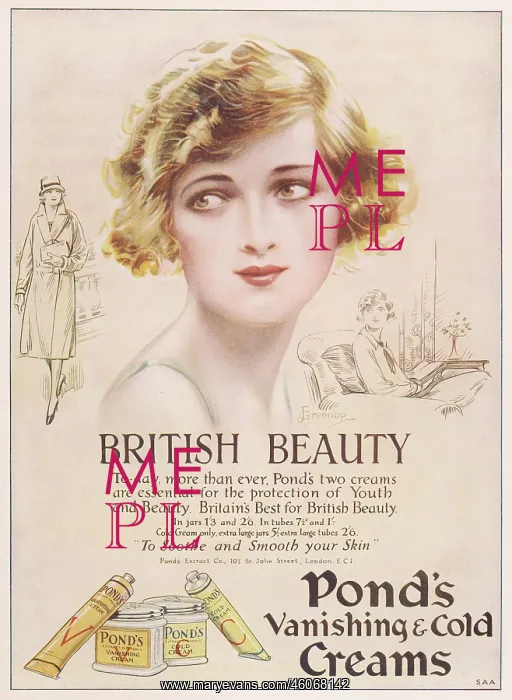 : Pond's Cream advertisement : Pond's Cream advertisement