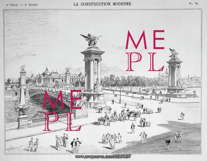 : Pont Alexandre III bridge in Paris : Pont Alexandre III bridge in Paris
