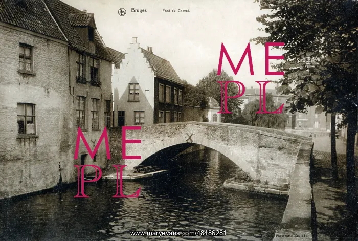  : Pont du Cheval, Bruges, Belgium