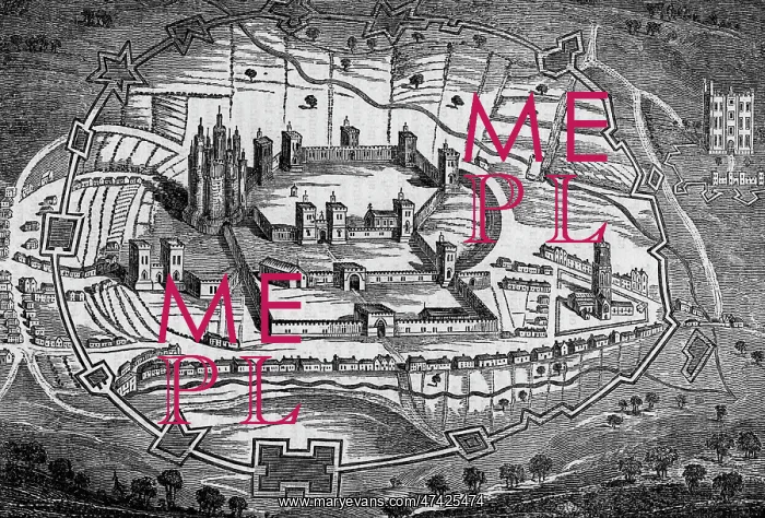 : PONTEFRACT CASTLE, Yorkshire : PONTEFRACT CASTLE, Yorkshire
