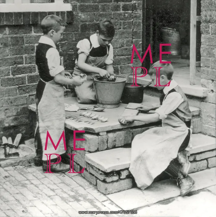  : Pontefract Union Cottage Homes, Carleton - Boys at Work