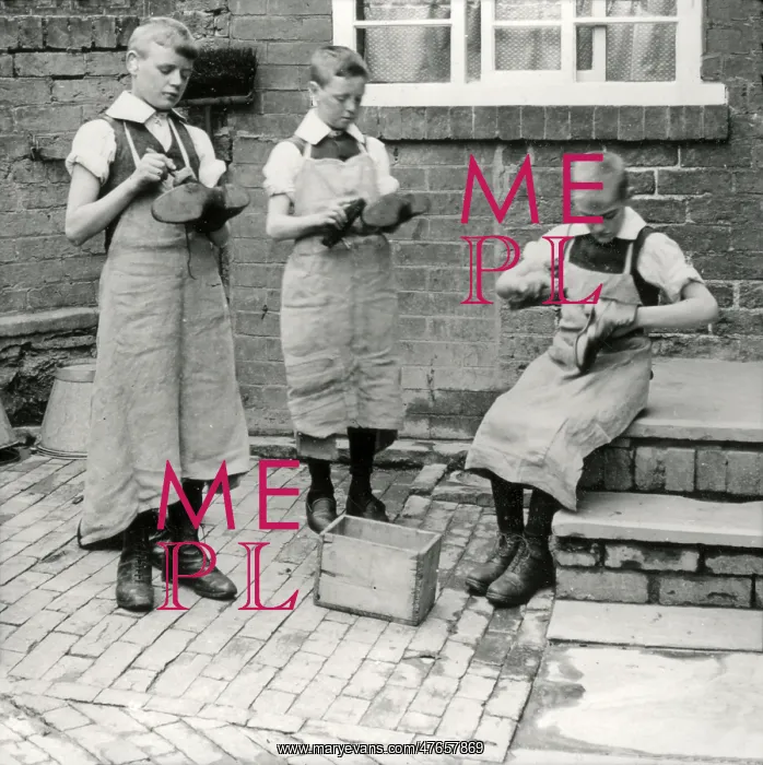 : Pontefract Union Cottage Homes, Carleton - Polishing Boots : Pontefract Union Cottage Homes, Carleton - Polishing Boots