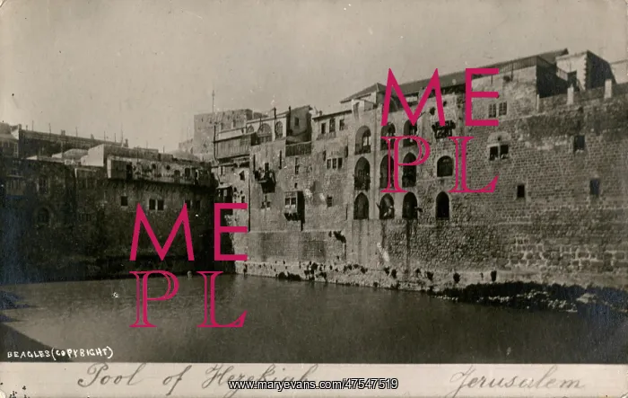  : Pool of Hezekiah, Jerusalem