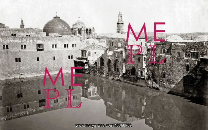  : Pool of Hezekiah, Jerusalem, circa 1880s