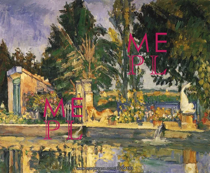  : The Pool, by Paul Cezanne