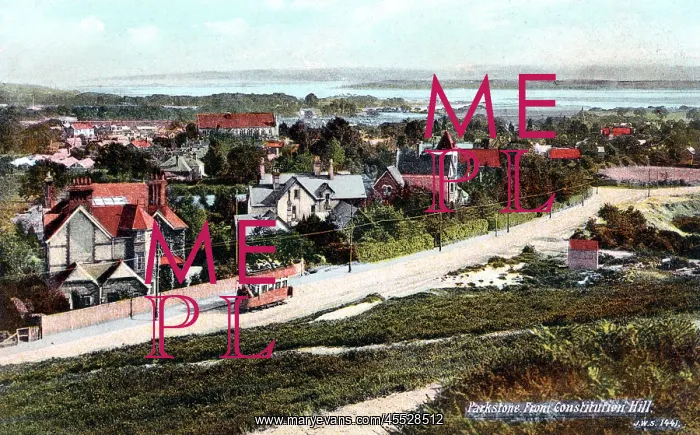  : Poole, Dorset. Parkstone from Constitution Hill