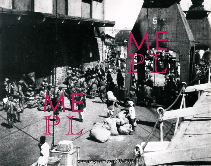 : Poona Division at Bombay Dock, India, WW1 : Poona Division at Bombay Dock, India, WW1