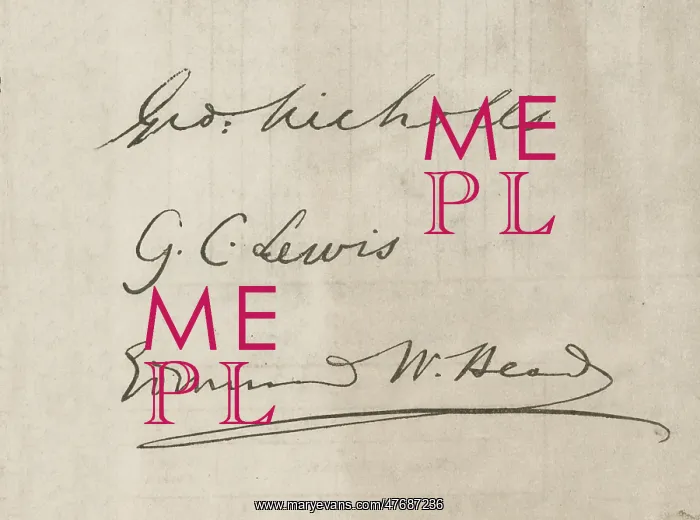 : Poor Law Commissioners Signatures : Poor Law Commissioners Signatures