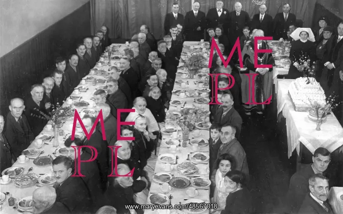 : Poor Law Tea for workhouse inmates, Wisbech, Lincolnshire : Poor Law Tea for workhouse inmates, Wisbech, Lincolnshire