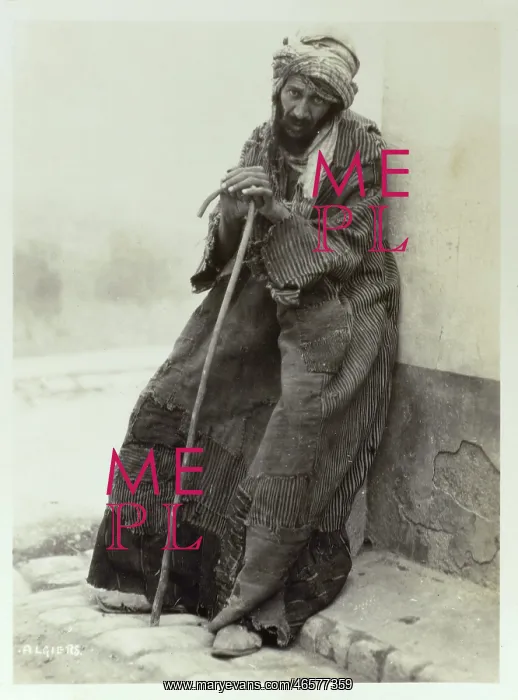  : A very poor man - Algiers, Algeria