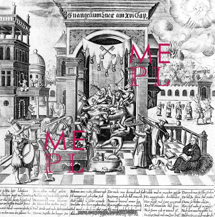 : Poor man and rich Lazarus : Poor man and rich Lazarus