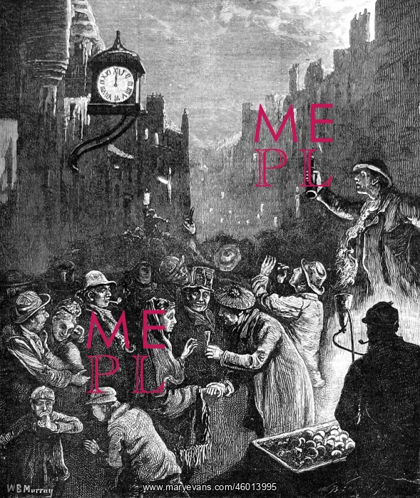 : The poor on New Year's Eve in Edinburgh 1876 : The poor on New Year's Eve in Edinburgh 1876