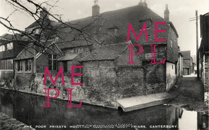 : Poor Priests Hospital Canterbury : Poor Priests Hospital Canterbury