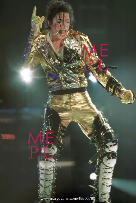 : Pop singer Michael Jackson performs at Dinamo Stadium, 1996 : Pop singer Michael Jackson performs at Dinamo Stadium, 1996