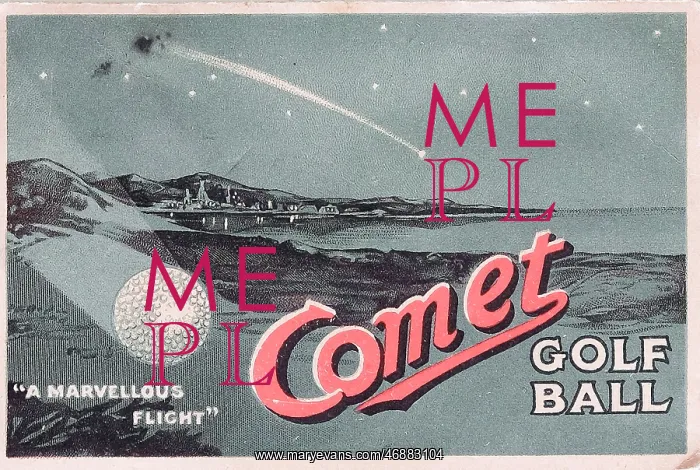  : Pop-up card - Comet Golf Ball