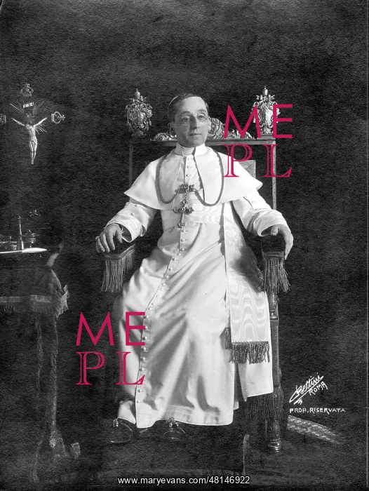 : Pope Benedict XV. 1914 : Pope Benedict XV. 1914