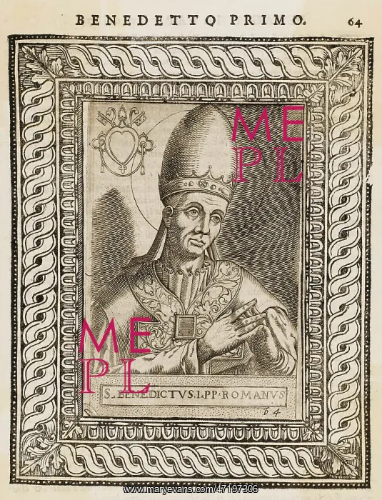  : POPE BENEDICTUS I