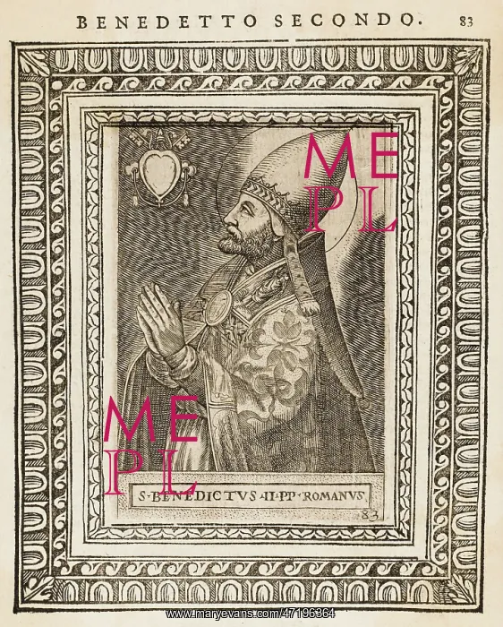  : POPE BENEDICTUS II
