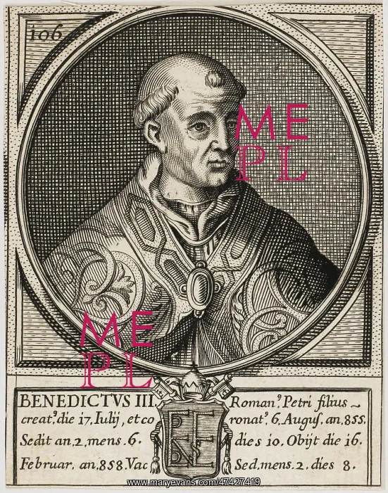 : Pope Benedictus III : Pope Benedictus III