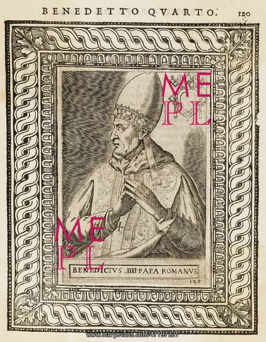  : POPE BENEDICTUS IV