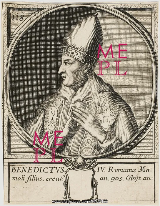  : Pope Benedictus IV