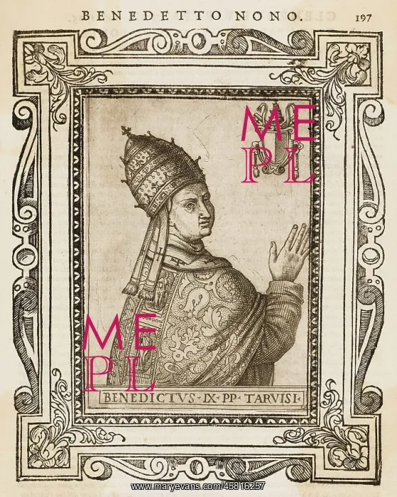 : POPE BENEDICTUS IX (1) : POPE BENEDICTUS IX (1)