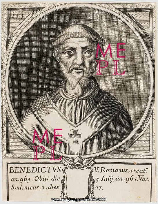  : POPE BENEDICTUS V