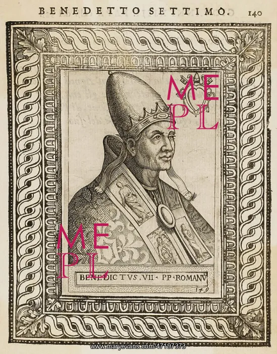  : POPE BENEDICTUS VII