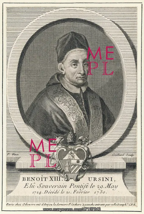 : POPE BENEDICTUS XIII : POPE BENEDICTUS XIII