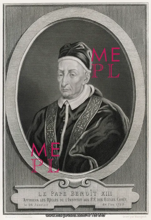 : POPE BENEDICTUS XIII : POPE BENEDICTUS XIII