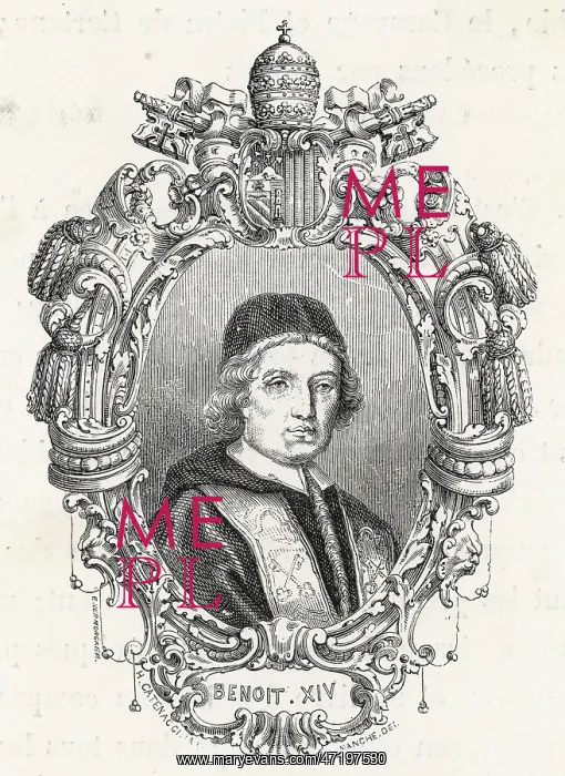 : POPE BENEDICTUS XIV : POPE BENEDICTUS XIV