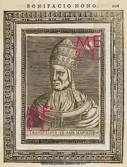  : POPE BONIFACIUS IX