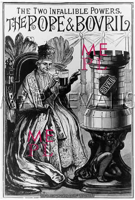 : THE POPE & BOVRIL : THE POPE & BOVRIL
