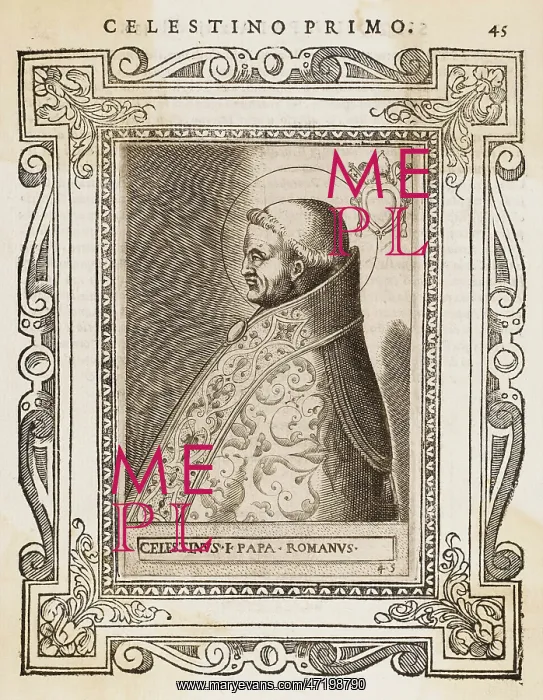  : POPE CAELESTINUS I